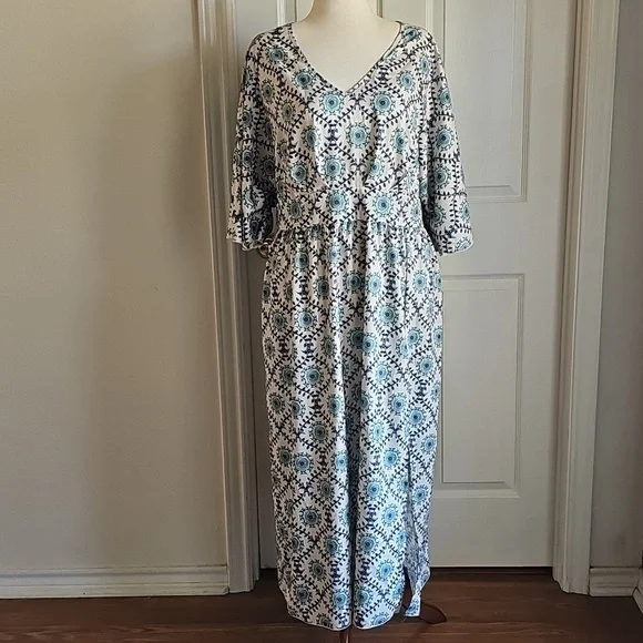 SHEIN Short Sleeve Midi Dress - Picture 2 of 10